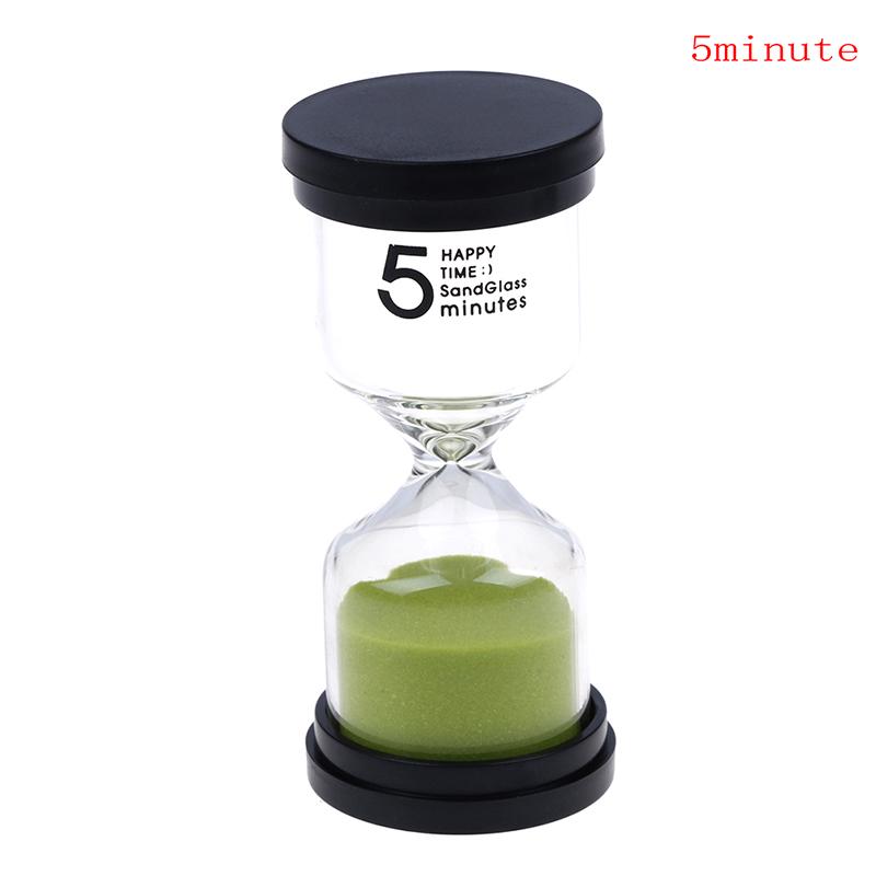 1/3/5/10/15/30 Minutes Sand Glass Sandglass Hourglass Timer Clock Decor Gift