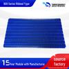 900 Ribbed Plastic Mesh Chain Belt for Pasteurization & Heat Shrink Film Packaging Machines