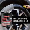 Воск для блеска шин - Черная полироль для внутренней и внешней части автомобиля, антивозрастная, устраняет царапины на пластике, сиденья кожаных диванов и т.д.