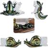 3D DIY Crystal Glue Easter Frog Lizard Snail Animal Ornament Jewelry Silicone Mold