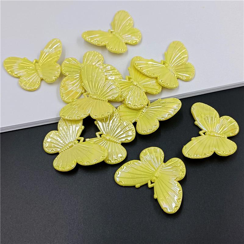 Высококачественные DIY Материал Бусины Бабочки AB Dazzle 10 шт. Ювелирные Изделия Аксессуары Изготовление Браслетов Серьги Ожерелье Ручной Работы Мода Акрил Сплошной Цвет