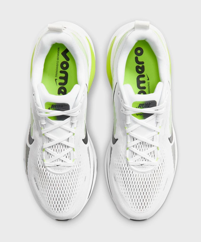 NIKE Vomero 18 M - White:Lemon Venum:Dark Grey:Black / Hm6803-116