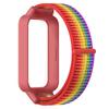 For Xiaomi Smart Band 9 Active/Redmi Band 3 Nylon Strap Magic Tape Design Watch Band