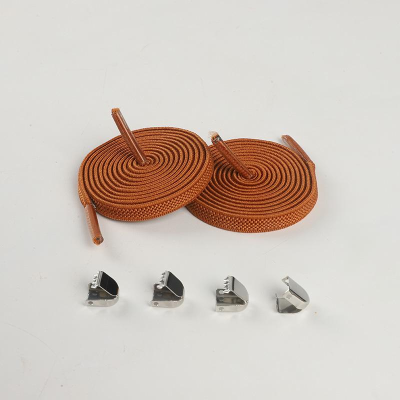 1 пара шнурков без завязок, эластичные шнурки, уличные кроссовки для отдыха, быстрые безопасные шнурки на плоской подошве для детей и взрослых, унисекс, ленивые шнурки