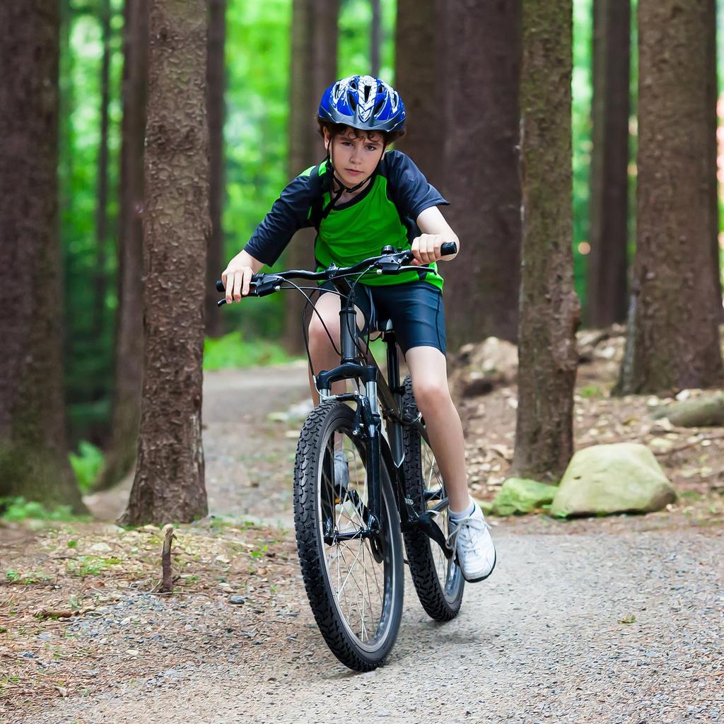 YunSCM Set of Bicycle Tires Tubes with 32mm Schrader Valves Tire for Mountain 2, 24x1.75 Tires, 24x1.75 47-507 + 24x1.5/1.75 + Levers, 24-inch 1.75