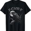 Black Crow, F-Caw-F Funny Black Bird Moon Gothic Adult Humor T-Shirt_1
