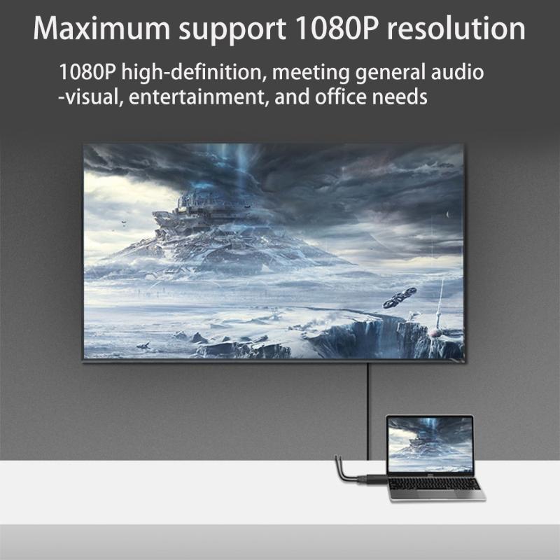 HDMI-совместимый адаптер 1 в 2 для дома, общежития, офиса, сплиттер-адаптер, штекер на два гнезда для монитора, ноутбука