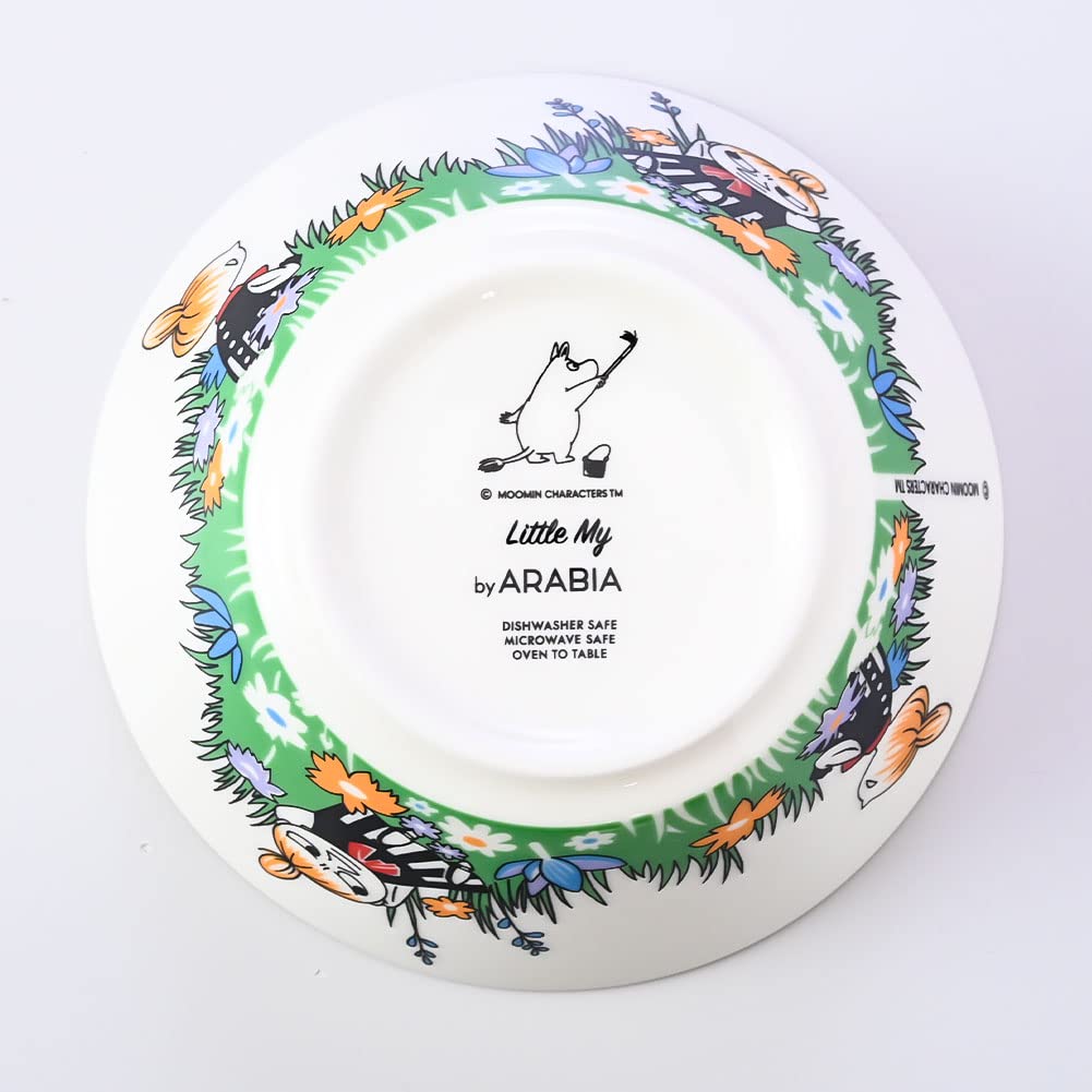 Arabia Moomin Collection Bowl, 15cm, Little My Design, 1062213 [Parallel Import]