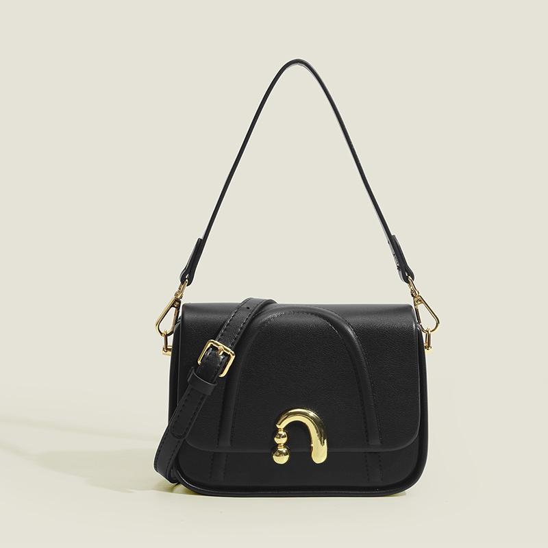 Новая женская сумка 2024 года, элитный французский нишевый дизайн, уникальная универсальная маленькая сумка, через плечо на одно плечо