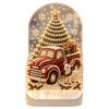 Christmas LED Night Light Decor 5D Diamond Painting Kit Holiday Craft Activity Adults