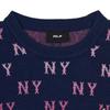 MLB New York Yankees Knitwear Unisex Light Marine Blue 3AKPM0144-50NYL