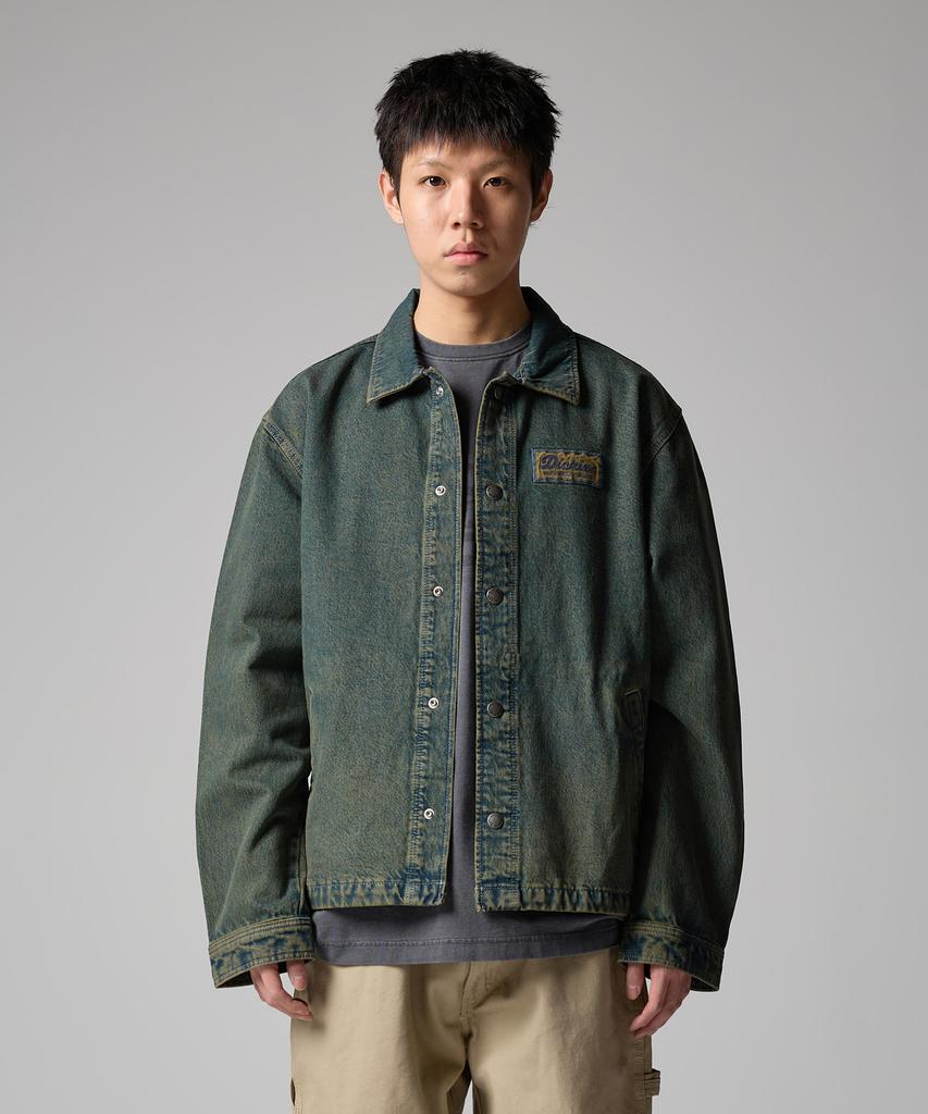 Dickies Джинсовая куртка Lewistown Глубокий зеленый