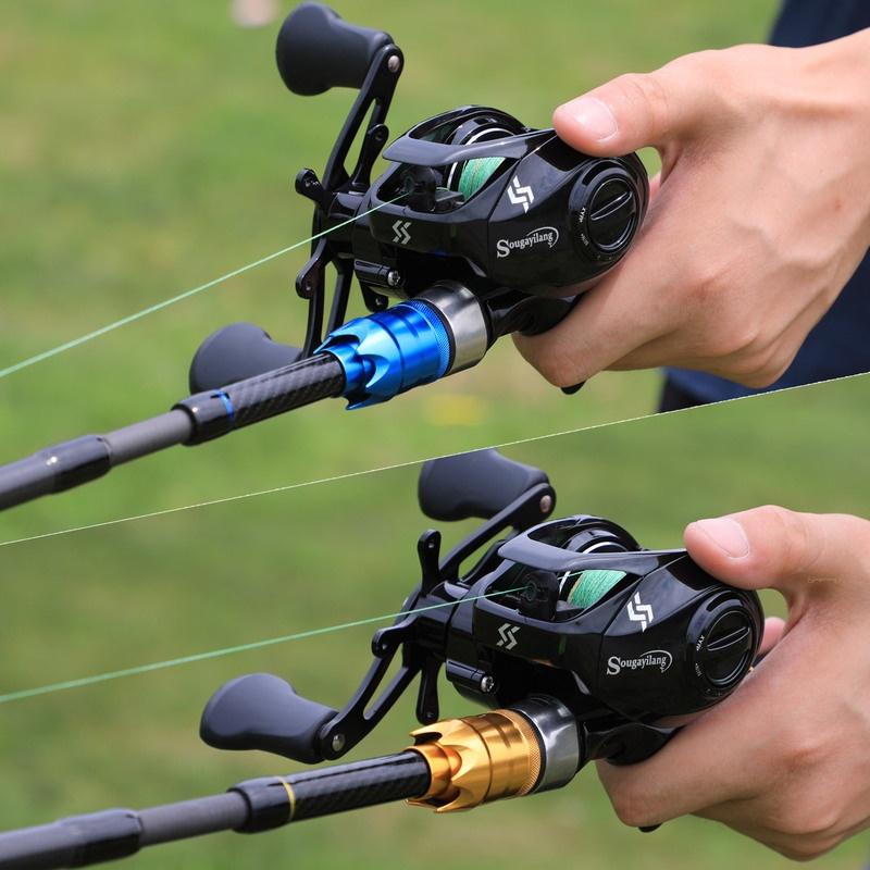 Набор катушек для пресноводной и морской удочки, 1,8-2,1 м, дорожная удочка, 12 + 1BB, катушка для приманки, окунь