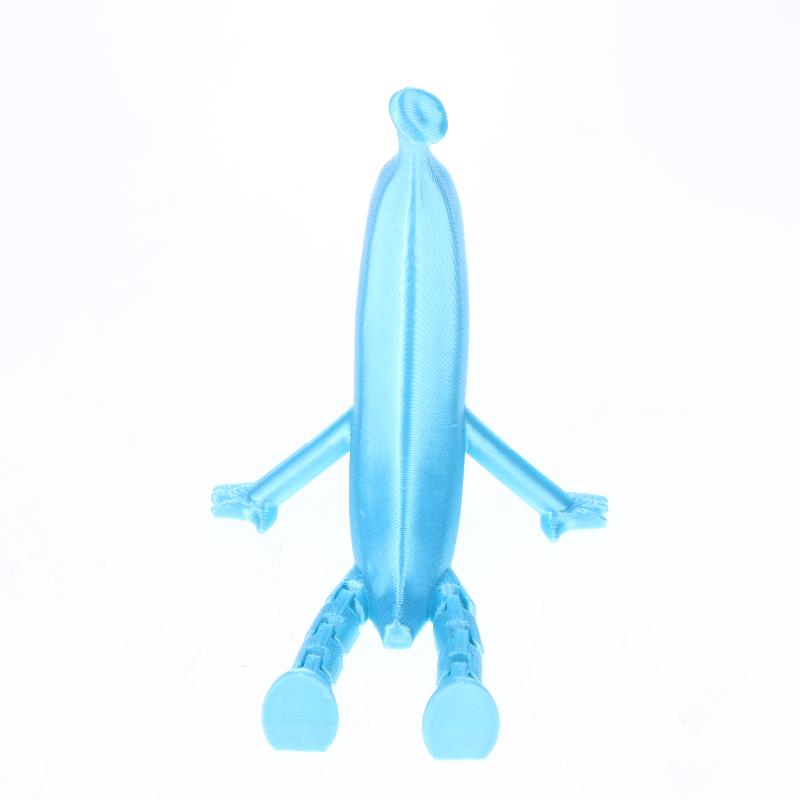 Игрушечная фигурка, напечатанная на 3D-принтере, модель банана, подвижные суставы, имитация змеи, украшение для рабочего стола, поделки к Пасхе, подарок