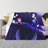 Helluva Boss Anime Flannel Blankets Octavia Stolas Custom Throw Blanket for Home Hotel Sofa Bedspread