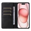 For iPhone 15 Wallet Case RFID Blocking Leather Phone Cover Stand View
