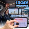 Контроллер автомобильного звукового сигнала, электрический звуковой сигнал, динамик, блок управления звуком с переключением 12 звуковых эффектов, 12-24 В