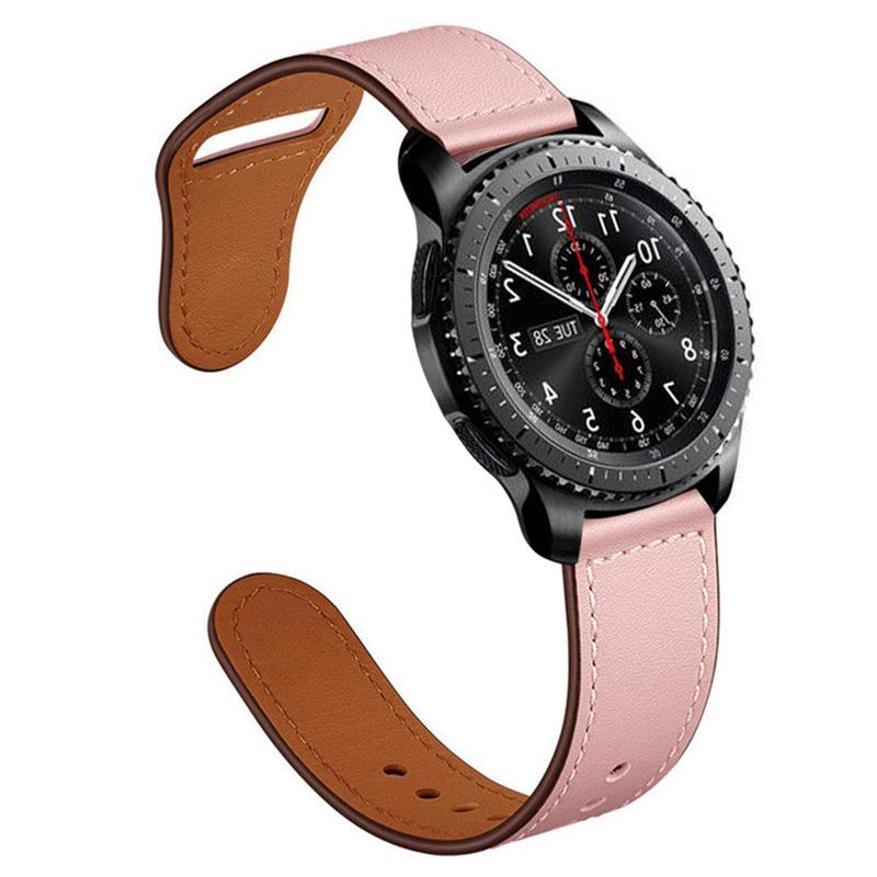 22mm watch Strap For Samsung Galaxy watch 3/46mm/Gear S3 frontier Leather band amazfit gtr 4/3 pro bracelet huawei watch gt 2/2e