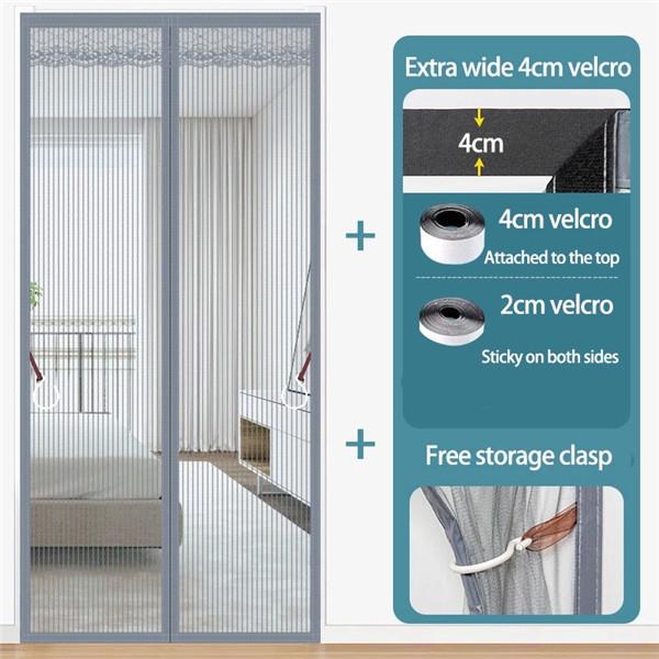 Anti-Mosquito Curtain Door Automatic Closing Mosquito Nets For Doors Magnetic Door From Mosquitos Door Window Screen Insect Net