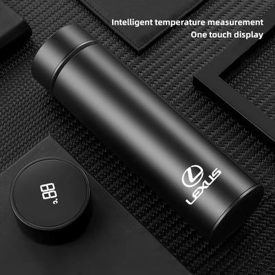 Автомобильная термокружка 500 мл для воды, кофе, чая, термос для F SPORT GX460 Ct200h IS250 ES 220D IS200 Fsport GS GX IS LS LX NX