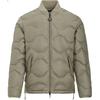Lightweight Casual Comfortable Loose Warm Down Jacket Unisex Outerwear Khaki Gray 1389320-289