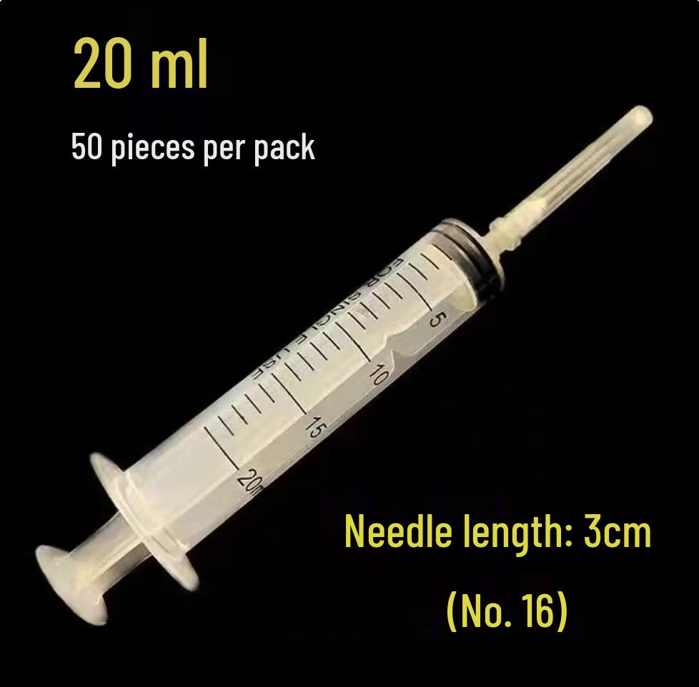 Veterinary Disposable Sterile Syringe Needle Tube Injector for Feeding and Infusion