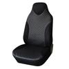 Car Auto SUV Front Seat Cover Black PU Imitated Leather Sports Washable Cushion