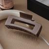 Soft Silicone Shark Hair Claw Clip, Flexible Anti-Collision Back Head Hair Barrette, Shock Resistant Gentle Hair Grip