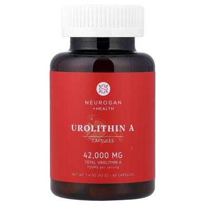 Neurogan Health, Уролитин А, 700 мг, 60 капсул, 42 г (1,4 унции)