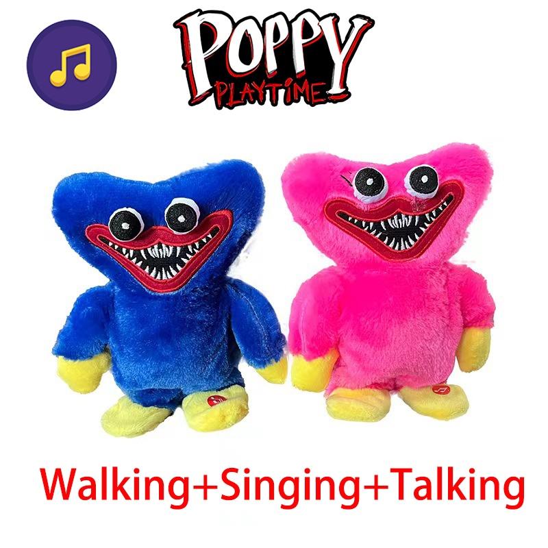 Поющая плюшевая игрушка Poppy Playtime Хагги Вагги для детей, мягкая и интерактивная набивная кукла