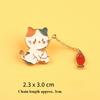 New Fashion Creative Cat Fishing Design Metal Brooch Cartoon Cute Animal Badge Pin Best Friend Gift Anime Pins Backpack Pins