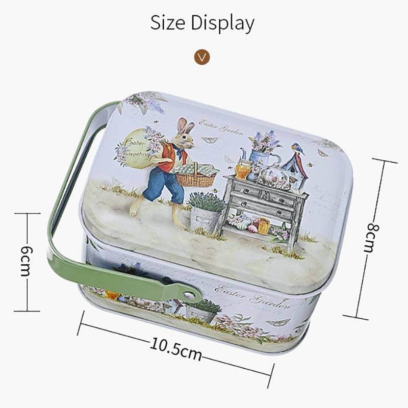 Пасхальная коробка конфет Пасхальная банка конфет шоколадная подарочная коробка для детского душа день рождения свадьба поставки