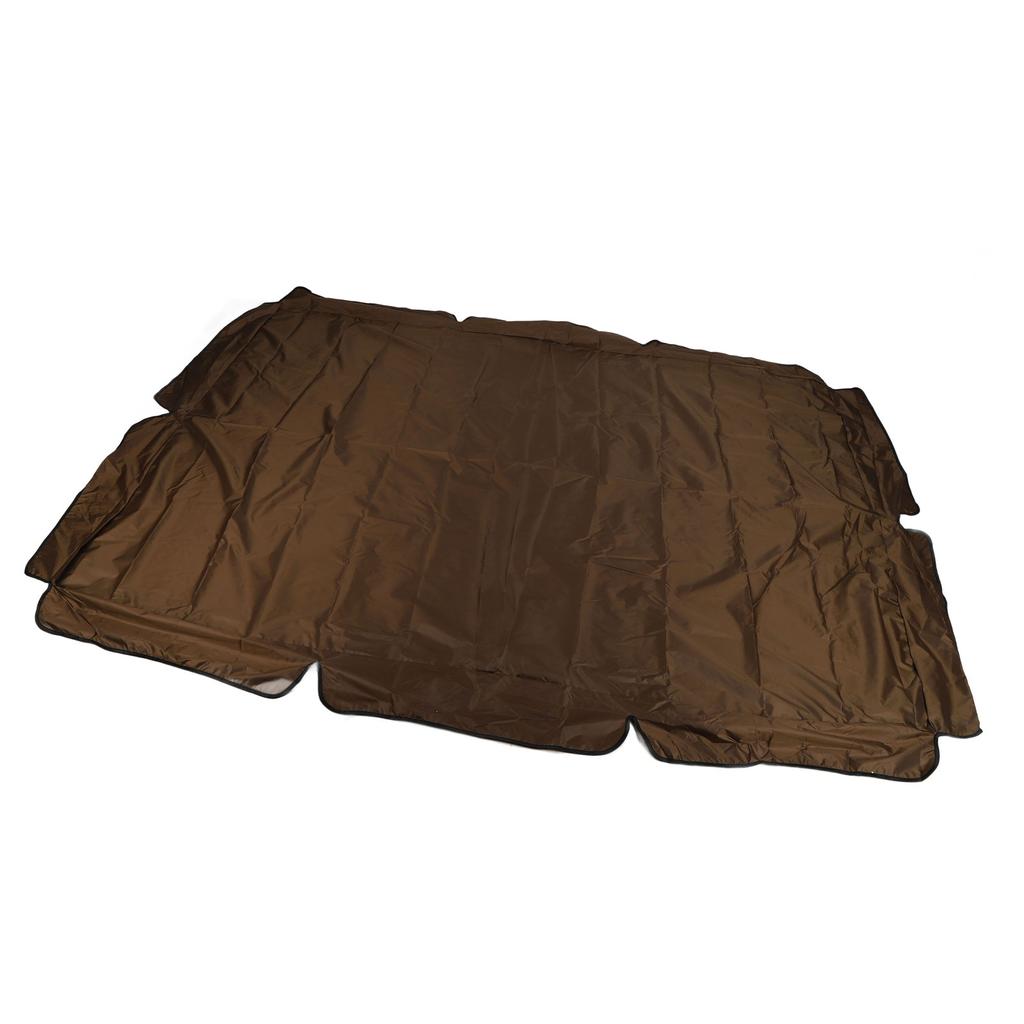 Swing Top Cover Tear Resistant Stable Durable Weather Resistant Patio Swing Cover for Courtyard Garden