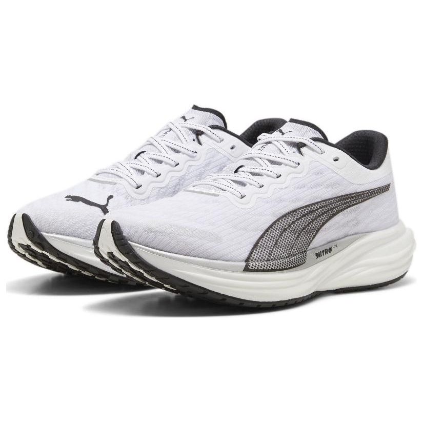 Puma Кроссовки Deviate Nitro 2 White Black Мужские Серебро 376807-22