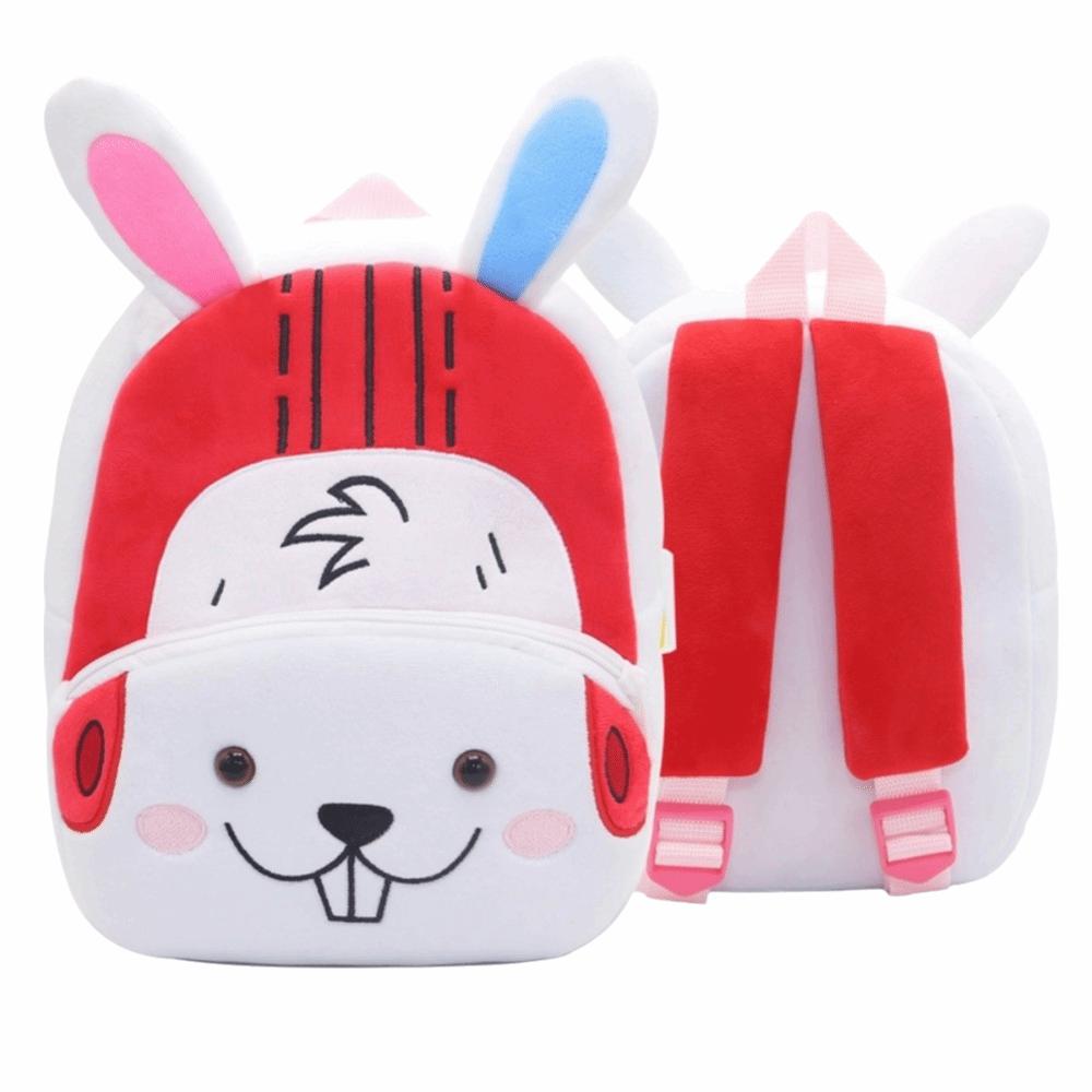 Lightweight Children's Backpack Plush Kindergarten Backpack Children School Bag Outing Leisure