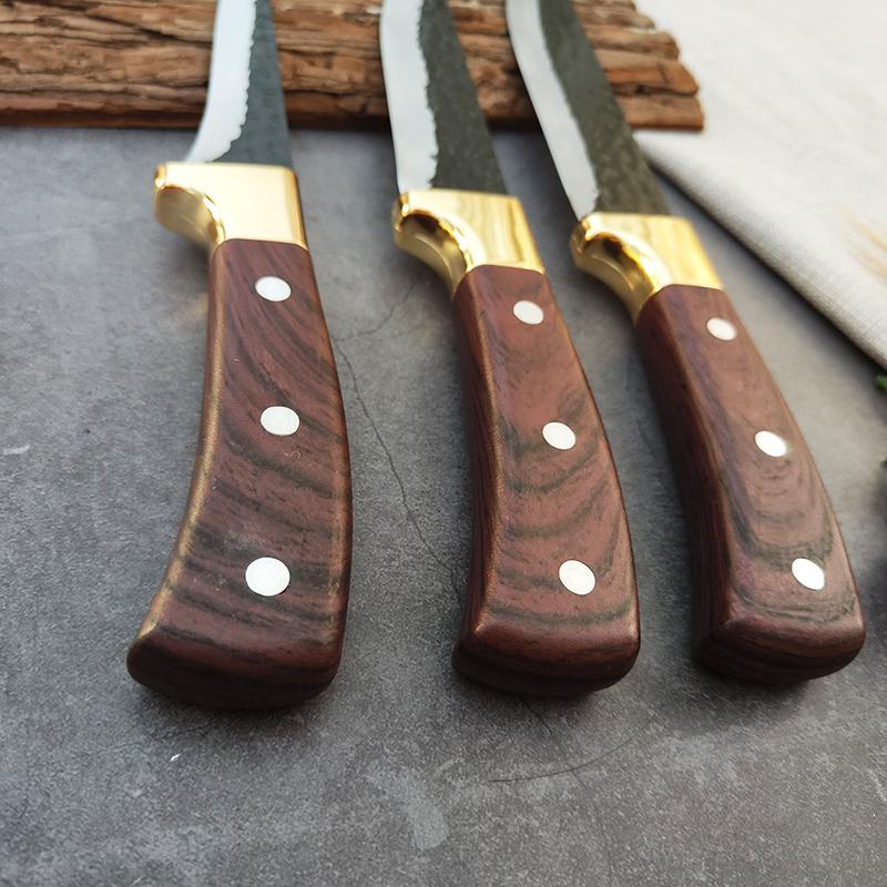 Кухонные ножи из нержавеющей стали, нож для обвалки, нож для мяса, нож для нарезки фруктов, нож для нарезки костей, инструмент для резки