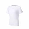 Comfortable Quick-Dry Versatile Short Sleeve T-Shirt Women Tops Pure-White 162525109-3