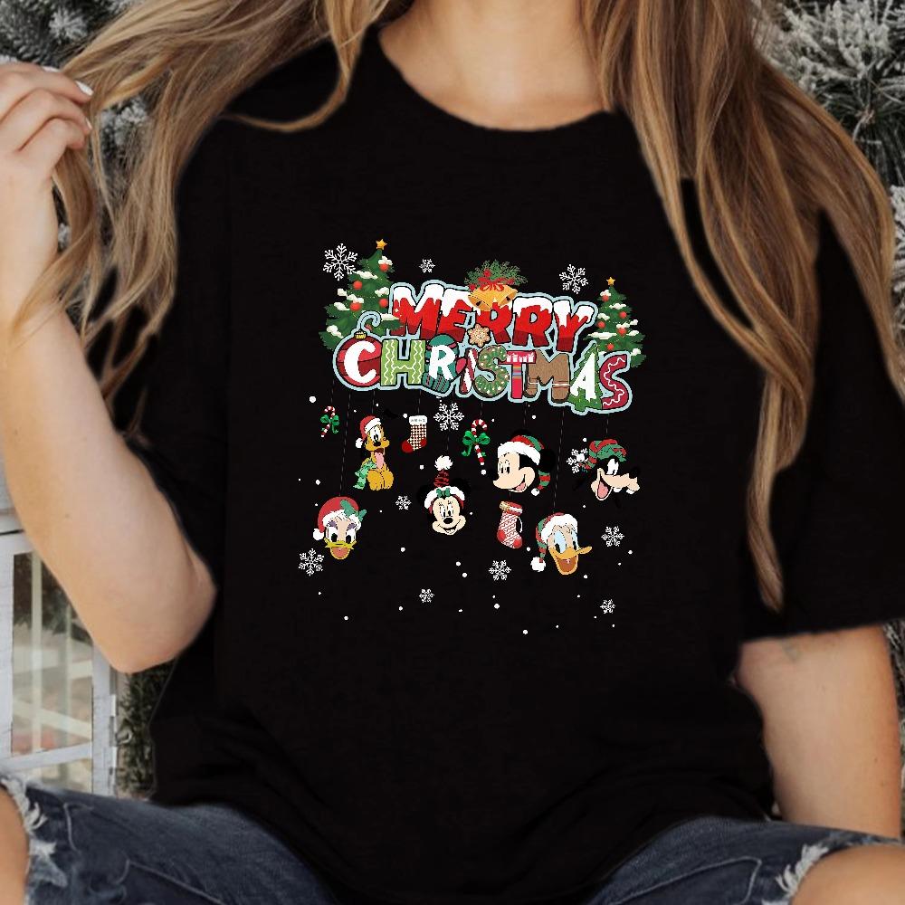 Comfort Colors Merry Christmas Shirt Family Shirt and Friends Shirt Friends Christmas Women Breathable Cotton