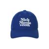 NICK&NICOLE NN DOTCOM SIGNATURE BALL CAP_BLUE