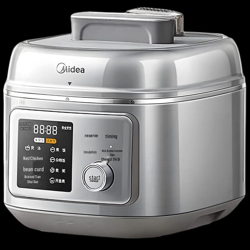 Midea Электрическая скороварка из нержавеющей стали 316L, 5 л