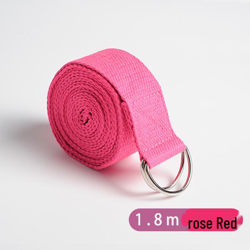 Ремень для растяжки для йоги - Износостойкий, Удлиненная длина 183 см для гибкости и поддержки