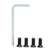 4Pcs Handlebar Front Fork Tube Screws with Hex Wrench Tool Kit for Xiaomi Series Electric Scooter