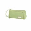Korean Twill Color Large Capacity Pencil Bag for Students Multifunctional Stationery