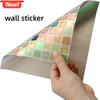 1 шт. 3D Дизайн Мозаичная Плитка Наклейка DIY Самоклеящаяся Отклеивается и Наклеивается Фартук Многофункциональная Водонепроницаемая Маслостойкая Плитка Наклейка