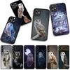 Чехол для Apple iPhone 16 15 14 Plus 13 12 Mini 17 Pro Max + ProMax 16E Air 16+ 15+ Coque Чехол для телефона Птица Сова Милый
