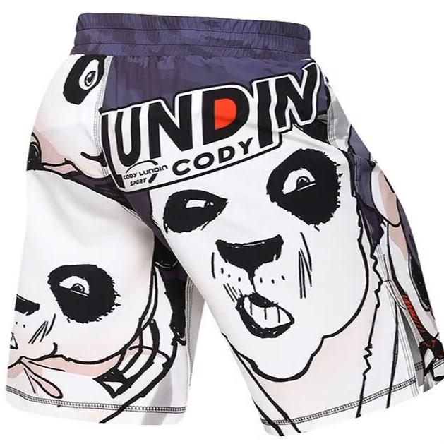 Snake Cobra Wolf Skull Panda Shark Monkey MMA Muay Thai Kick Boxing Shorts Martial Art UFC Boxer Unisex Men Women Pants Training Sport