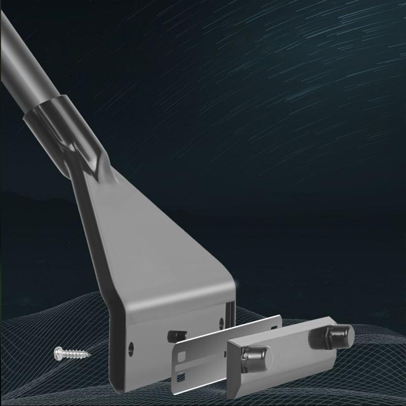 Fish Tank Cleaning Tool Flat Sand and Algae Removal Dual-use Glass Algae Removal Scraper with 5 Blades Aquarium Cleaning Tool