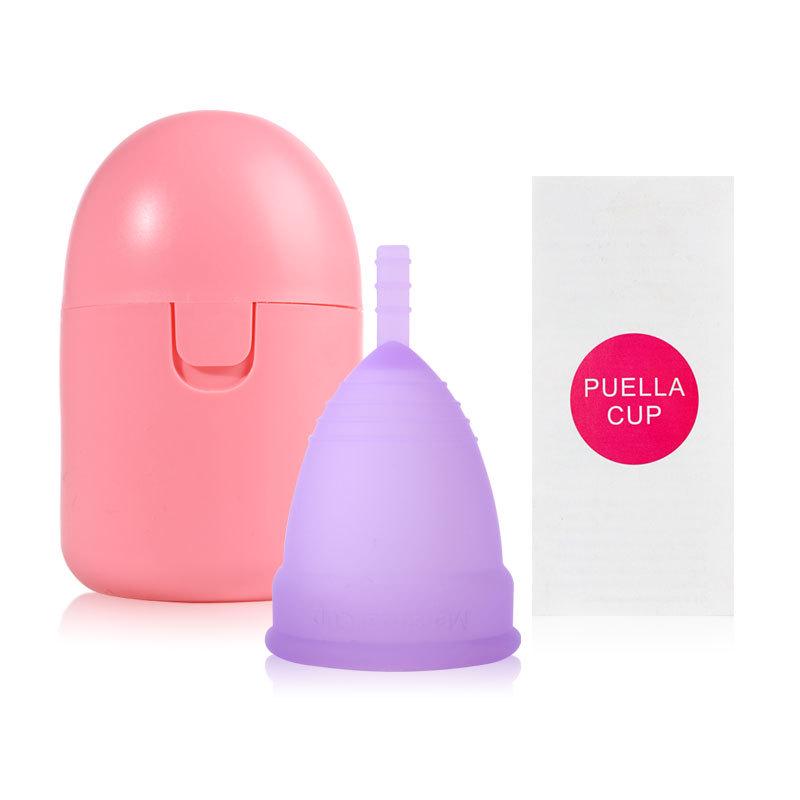 Microwave Silicone Menstrual Cup Storage Box - Compact Period Solution