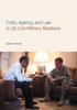 Книга Crisis, Agency, and Law In US Civil-Military Relations