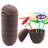 1Pc Coconut Cup for Cocktails Hawaiian Party Plastic Drink Bottle 56g